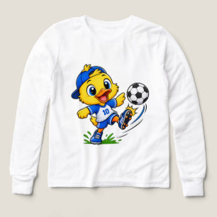 T-shirt à manches longues avec canard de football