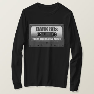 T-Shirt à manches longues avec cassette audio DARK