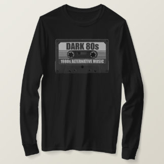 T-Shirt à manches longues avec cassette audio DARK