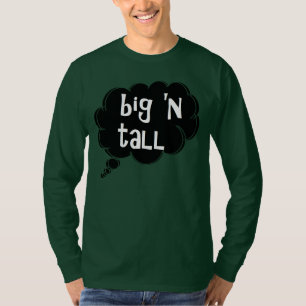 T-shirt à manches longues Big 'n Tall par dalDesig