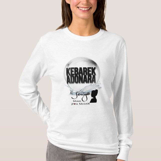 T-shirt à manches longues de base Adonara (Devant)