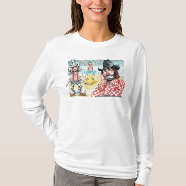 T-shirt à manches longues de base pour femmes LECI (Devant)