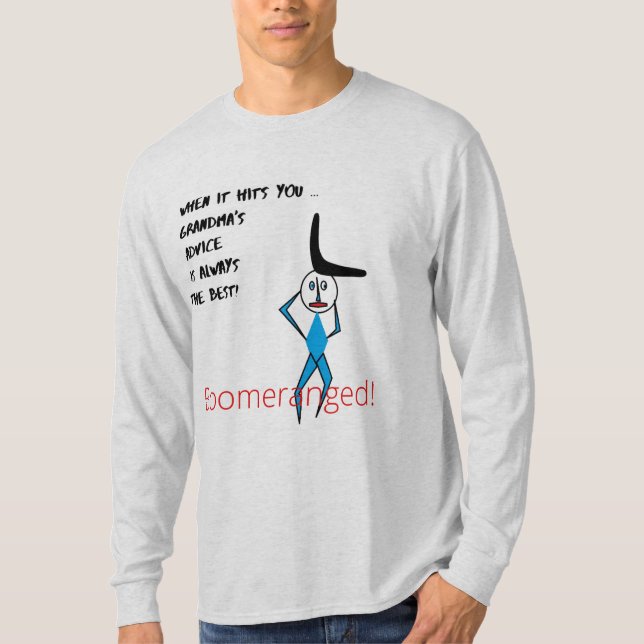 T-shirt à manches longues de base pour hommes (Devant)