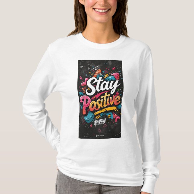 T-shirt à manches longues de base pour le port quo (Devant)