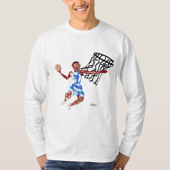 T-shirt à manches longues de base : Tout au poigne (Devant)