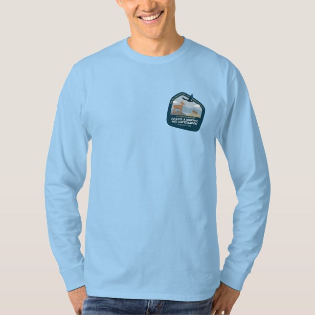 T-shirt à manches longues de la réunion annuelle d (Devant)