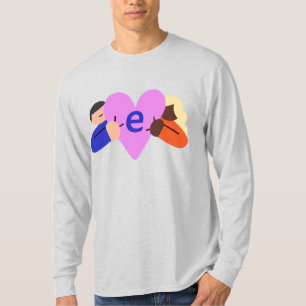 T-shirt à manches longues du logo EH Compassion