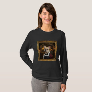 T-Shirt à manches longues French Bulldog dans un c