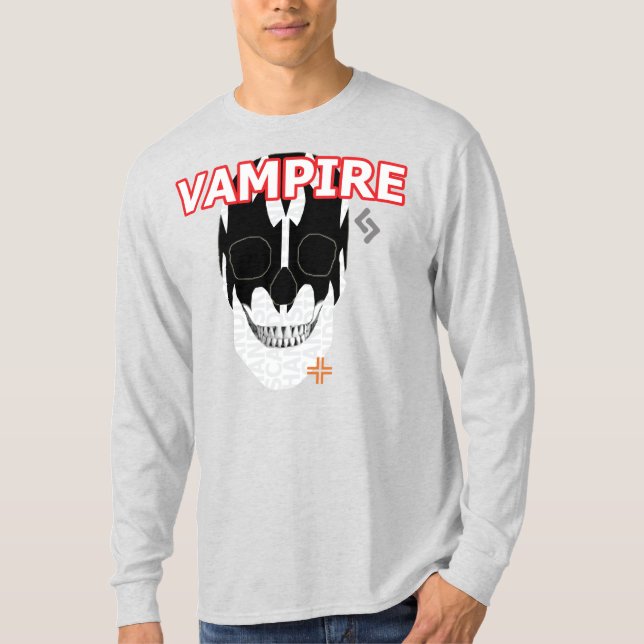 T-shirt à manches longues HANDSKULL Vampire B2 (Devant)