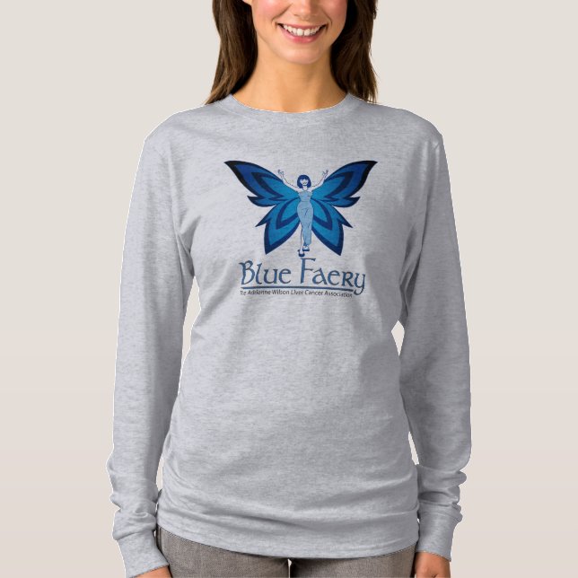 t-shirt à manches longues Hanes Nano pour femmes B (Devant)