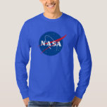 T-shirt à manches longues Iconique de la NASA (ble<br><div class="desc">AVIS IMPORTANT : Insignes et identificateurs de la NASA fournis et utilisés avec la permission de la NASA.</div>