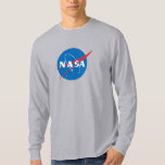 T-shirt à manches longues Iconique de la NASA (gri<br><div class="desc">Cet article est sans conteste le symbole de notre époque : l'insigne classique de la NASA. Un symbole audacieux qui, comme la NASA elle-même, ne connaît aucune limite. Immédiatement reconnaissable à travers le monde, l'Insignia de la NASA a longtemps défendu le progrès, l'innovation, et le type d'audace et d'audace quasiment...</div>