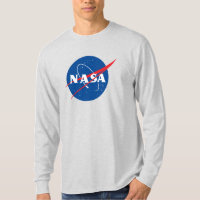 T-shirt à manches longues Iconique de la NASA (gri