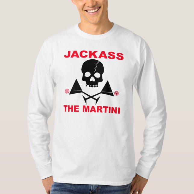 T-shirt à manches longues - JACKASS, The Martini (Devant)