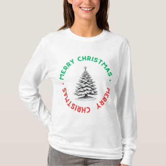 T-Shirt à manches longues Joyeux Noël
