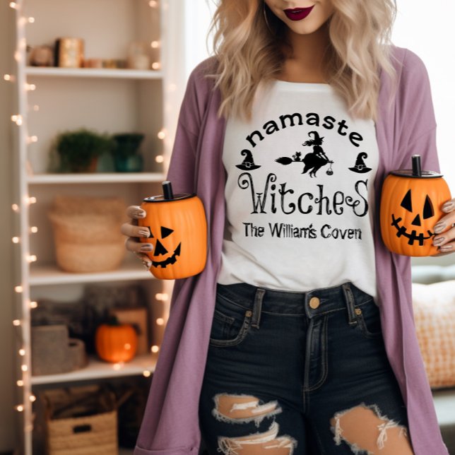 T-Shirt à manches longues Namaste Witches (Créateur téléchargé)