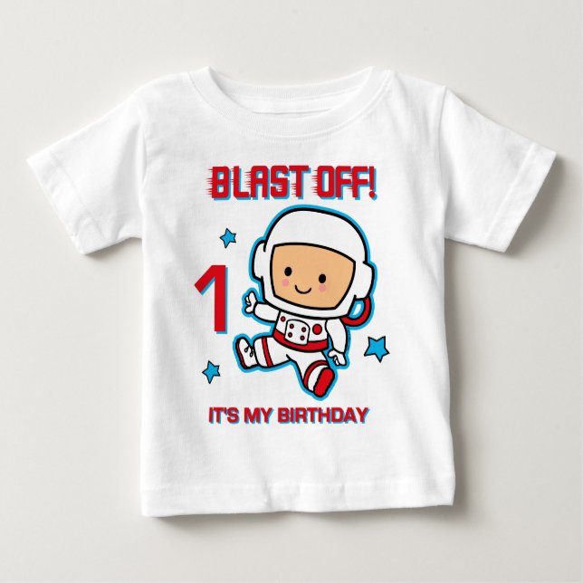 T-shirt à manches longues pour bébé 1er anniversai (Devant)