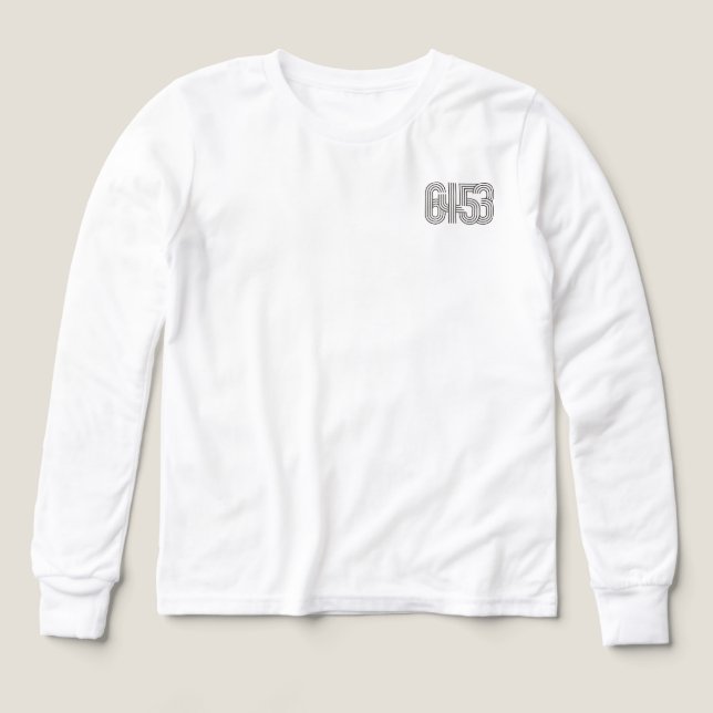 T-Shirt à manches longues pour femmes (Motif recto)
