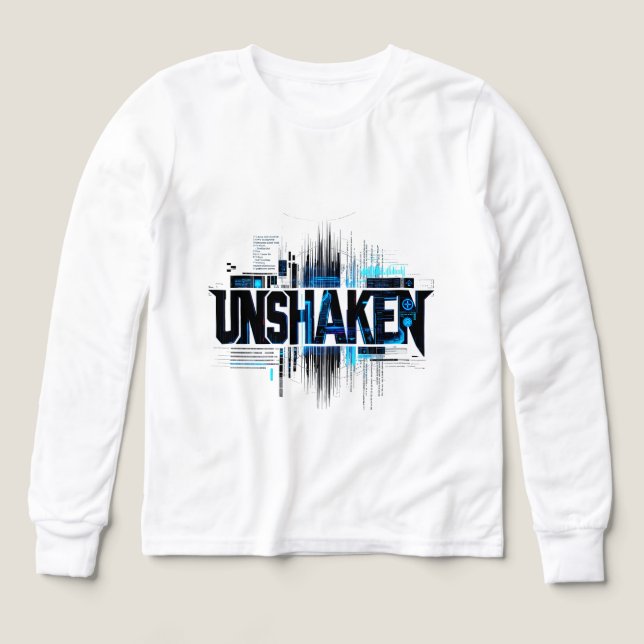T-Shirt à manches longues pour garçons cyberpunk U (Motif recto)