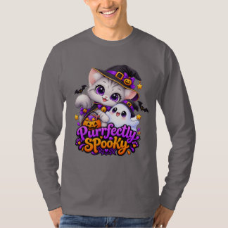 T-shirt à manches longues pour Halloween avec une