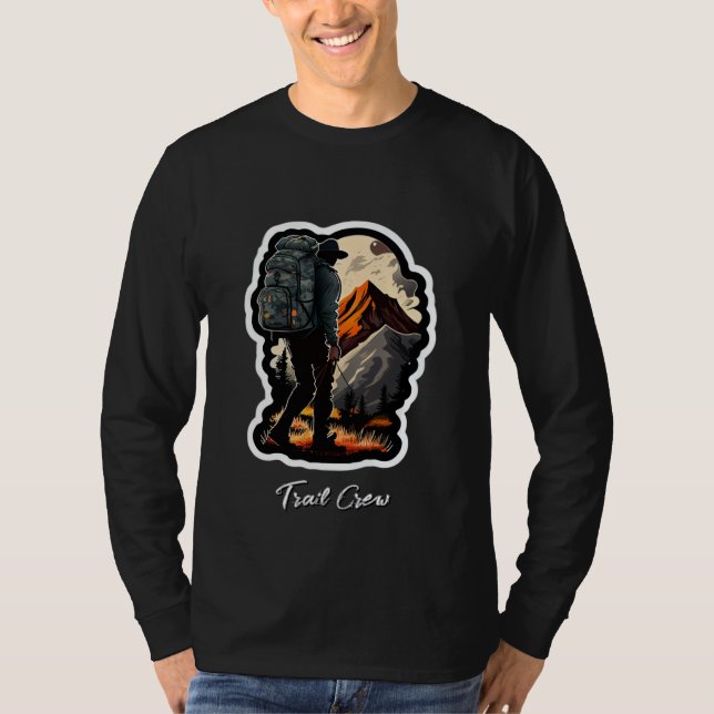 T-shirt à manches longues pour homme (Devant)