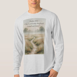 T-shirt à manches longues pour hommes chrétiens Ps