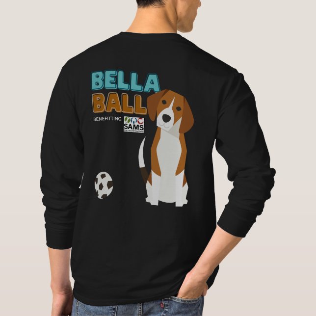 T-shirt à manches longues pour hommes de Bella Bal (Dos)