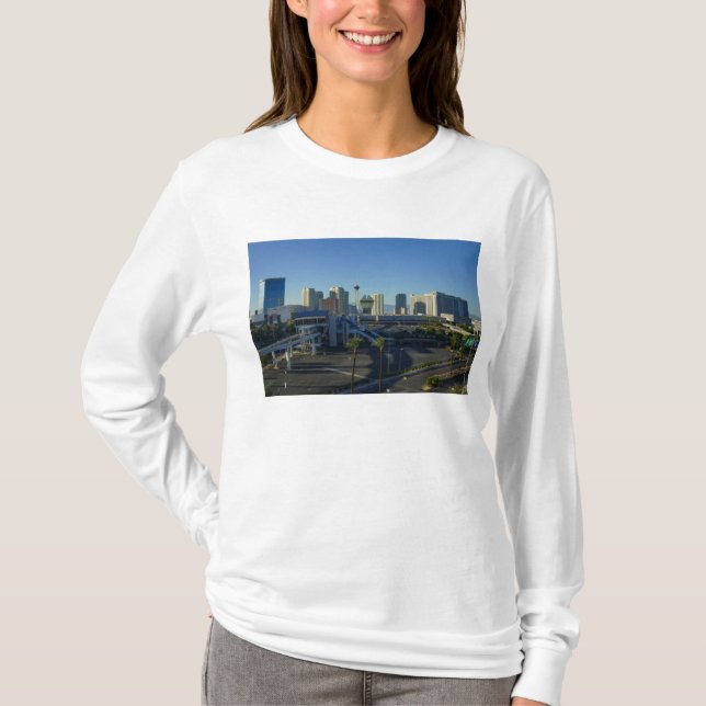 T-Shirt à manches longues pour Las Vegas Strip (Devant)