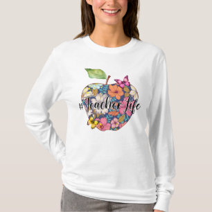 T-shirt à manches longues pour l'enseignant