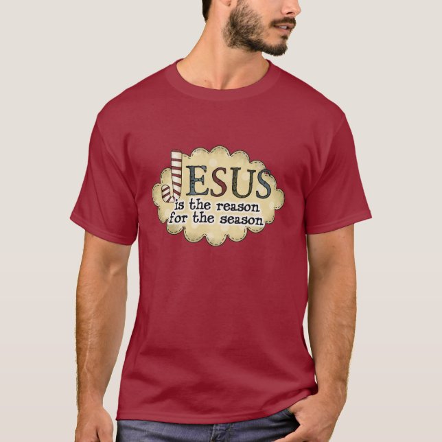 T-shirt à manches longues pour Noël religieux pour (Devant)
