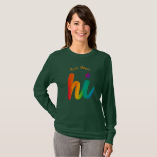 T-shirt à manches longues pour pinceau à brosse -