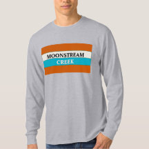 T-shirt à manches longues rétro "Moonstream Creek"