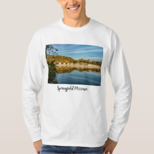 T-shirt à manches longues sur le lac Léman d'autom