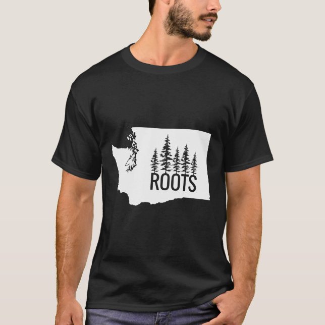 T-shirt à manches longues Washington Roots (Devant)