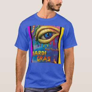 T-shirt À Mardi Gras Eye