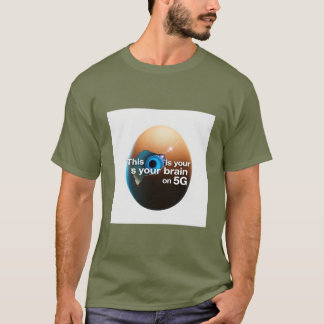 T-shirt à mème amusant Cyberpunk Egg | "Cerveau su