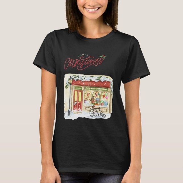 T-shirt A Merry Christmas Shop (Devant)