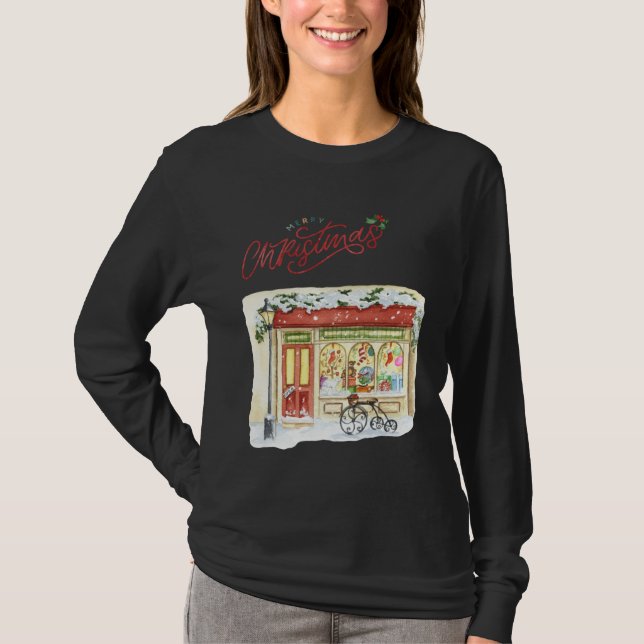 T-shirt A Merry Christmas Shop (Devant)