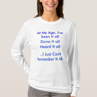 T-shirt À mon âge