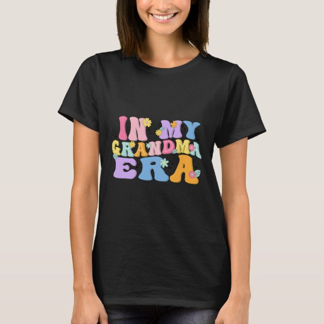 T-shirt A Mon Époque De Grand-Mère, Grand-Mère Super (Devant)
