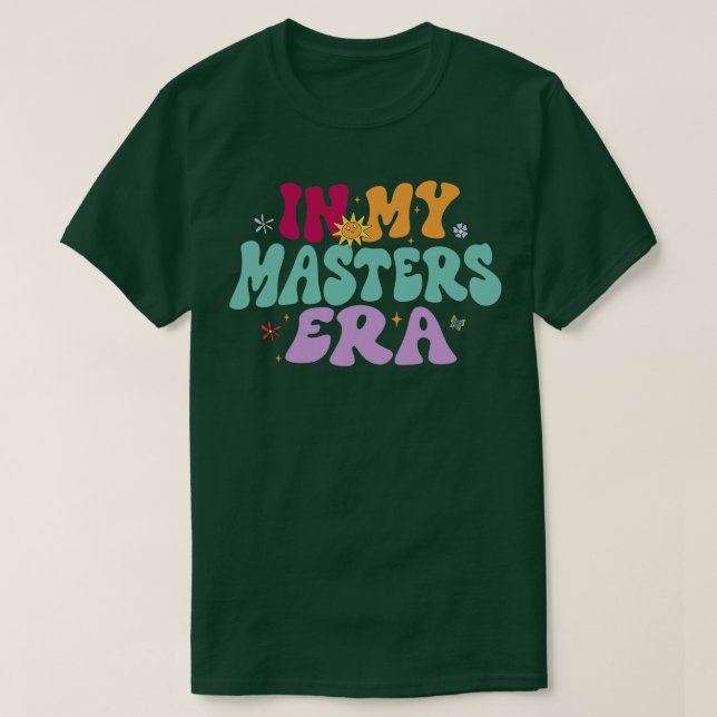 T-shirt À mon époque de maîtres (Design devant)