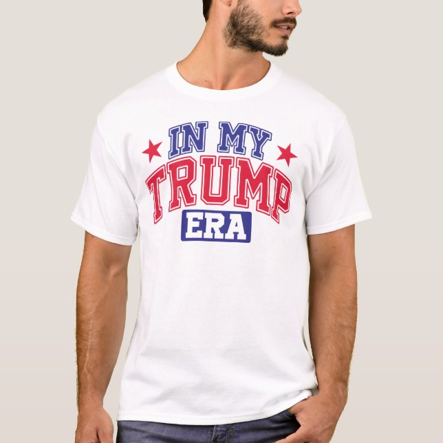 T-shirt À mon époque Trump  (Devant)
