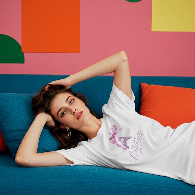 T-shirt À mon ère coquette – Nœud papillon de Paris (Créateur téléchargé)