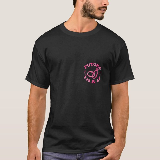 T-shirt À mon ère de fiançailles, soirée de bachelorette d (Devant)