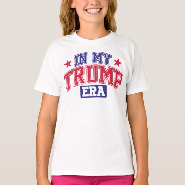 T-shirt À mon ère Trump  (Devant)