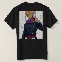 T-shirt à motif anime basique