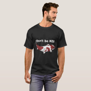 T-Shirt à motif de carpe koï