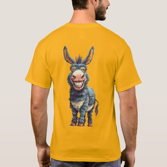 T-Shirt à motif de cheval fantaisiste (Dos)