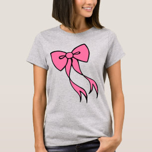 T-Shirt à noeud papillon rétro