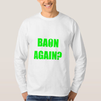T-shirt À nouveau Baon ? Feuille longue Unisex de texte ve